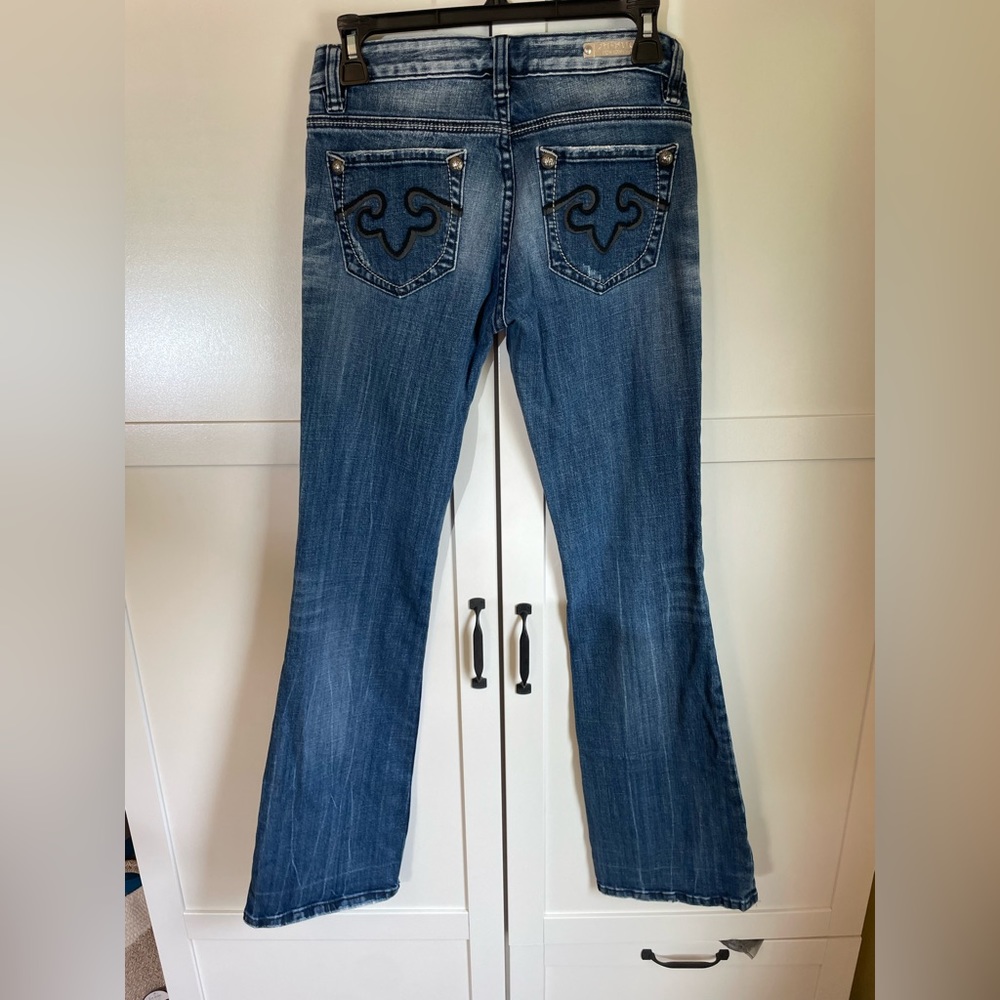 Express bootcut jeans. Size 2 Regular.